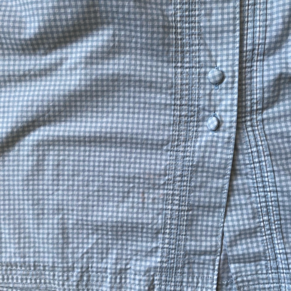 Laura Ashley Gingham Circle Skirt Sz S - Picture 6 of 8